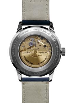 Preview: Bauhaus Aviation Herrenuhr Automatik mit Wochentagsanzeige und Lederarmband